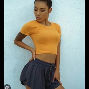 Viral TikTok flowy athletic shorts